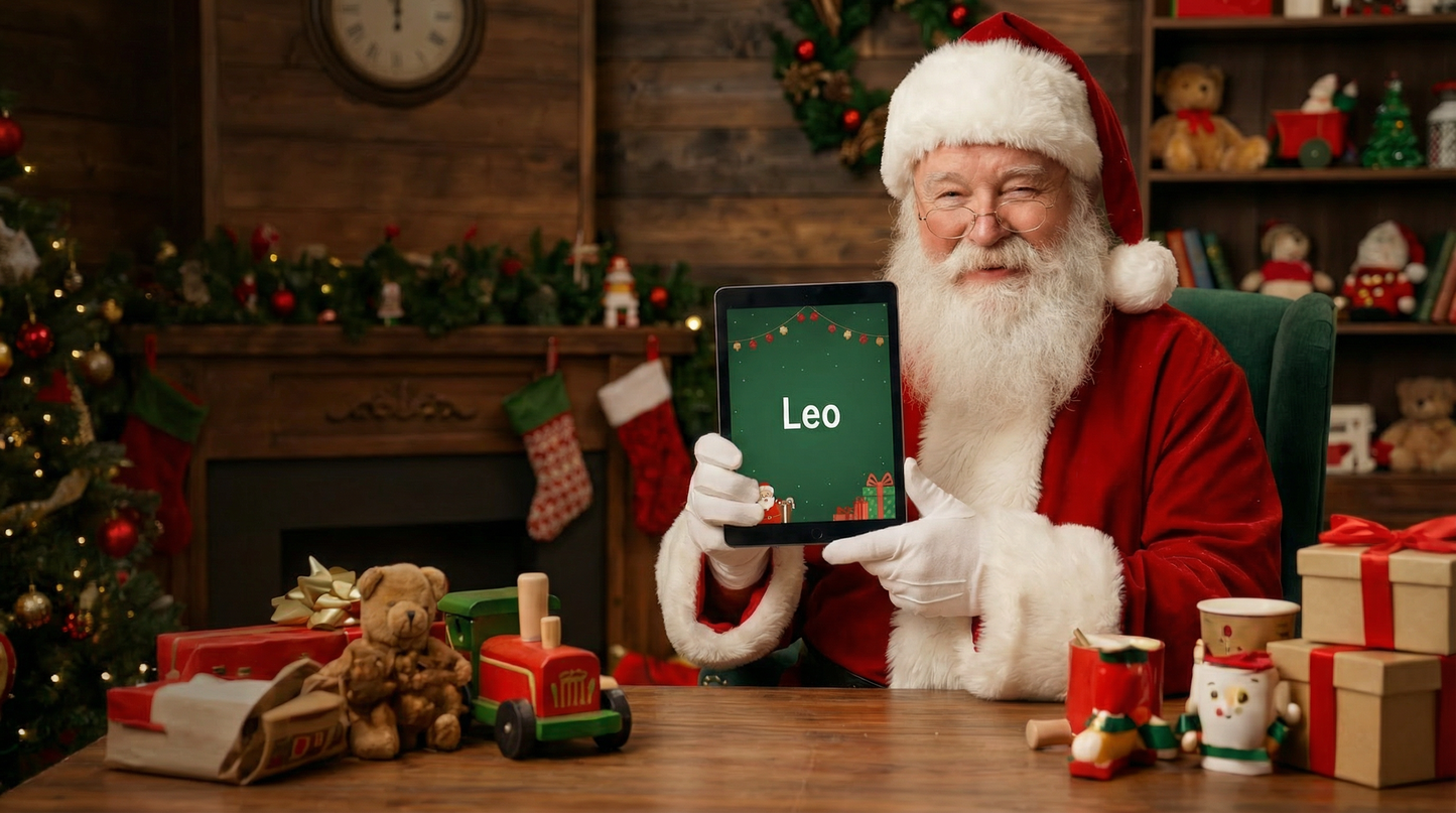 Magic Santa - Personalized Video Message from Santa